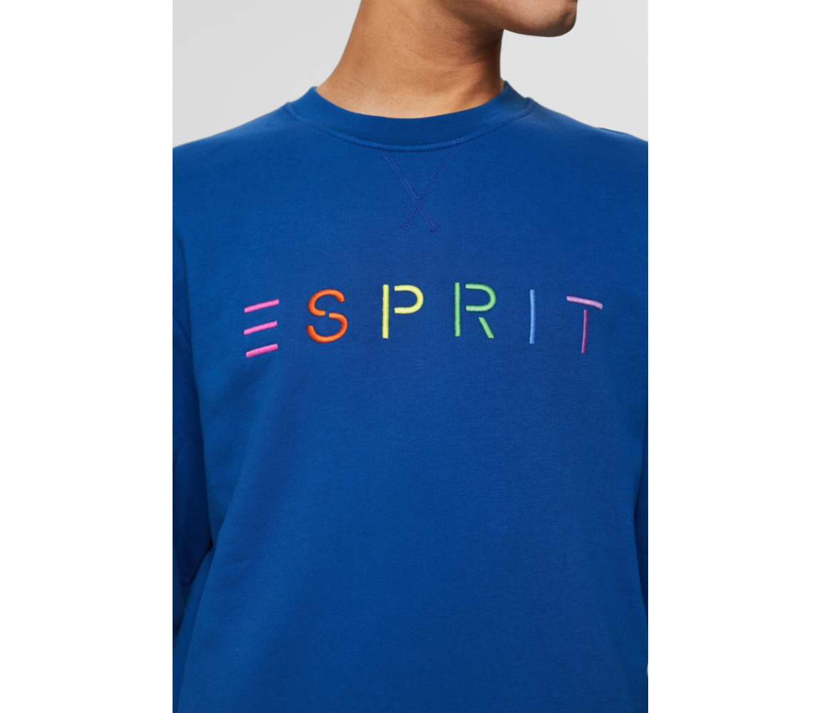 ESPRIT Pullover Uomo In Misto Lana | Maglione Con Jacquard Vintage | Scollo Rotondo | Vestibilità Regolare