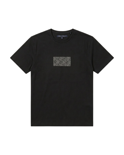 French Connection Repeat Logo Graphic T-Shirt