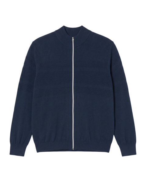 Blend Cotton Cardigan Sweater 