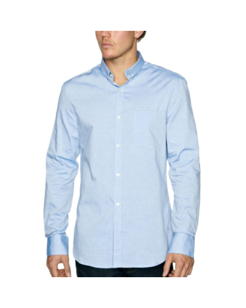 French Connection Chambray Shirt (Blue)