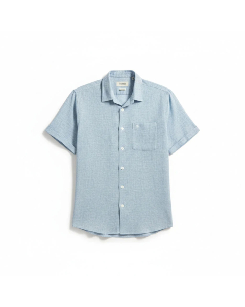 Original Penguin Open Weave Short Sleeve Shirt