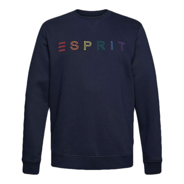 Esprit Jumper With Rainbow Logo Embroidery