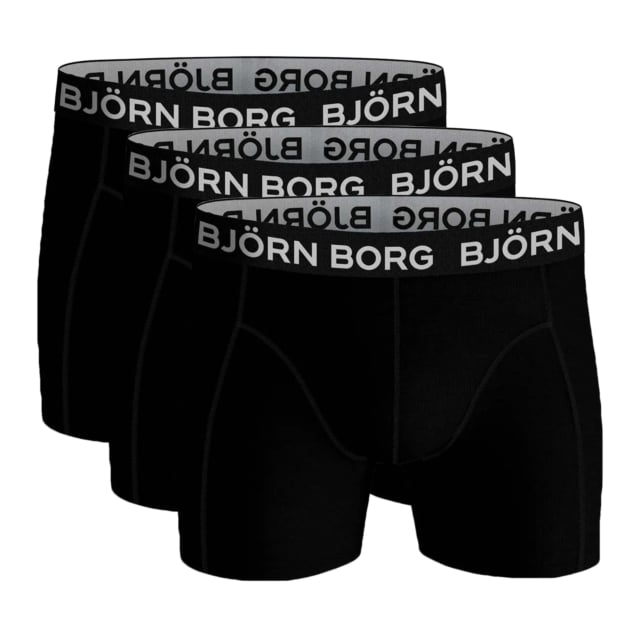 Bjorn Borg Cotton Stretch Boxer Shorts 3 Pack