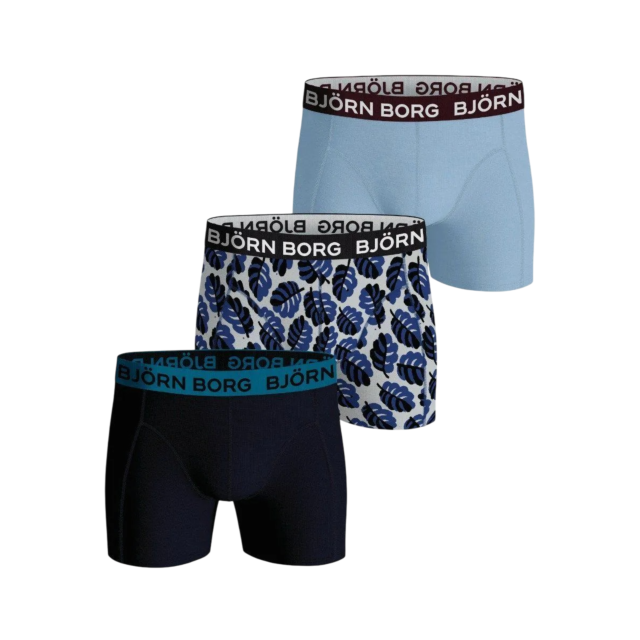 Bjorn Borg Premium Cotton Stretch Boxers 3 Pack 