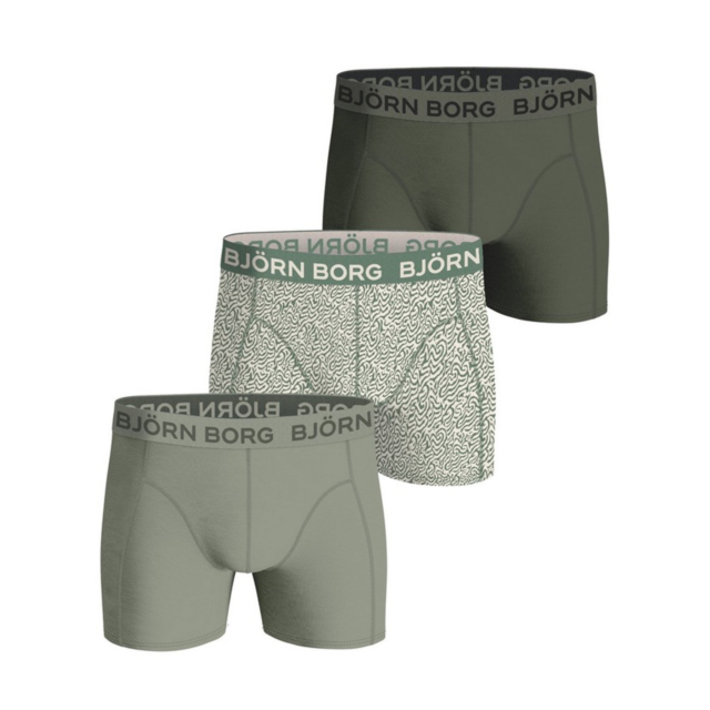 Bjorn Borg 3 Pack Boxers Cotton Stretch
