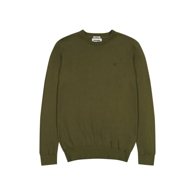 Wrangler Craft Smart-casual knitted Crew Neck Jumper
