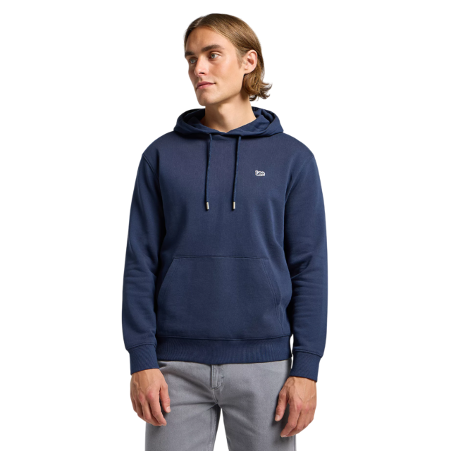 Lee Men's Logo Plain Hoodie