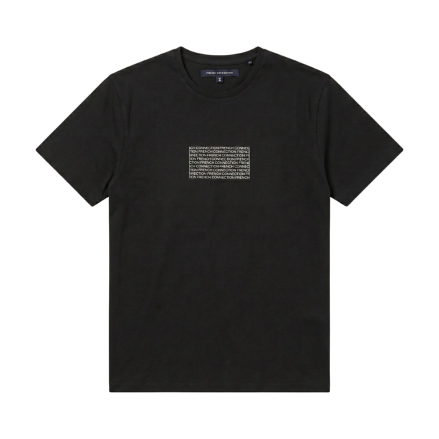 French Connection Repeat Logo Graphic T-Shirt