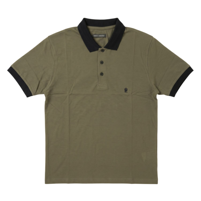 French Connection Contrast Collar Polo T-Shirt