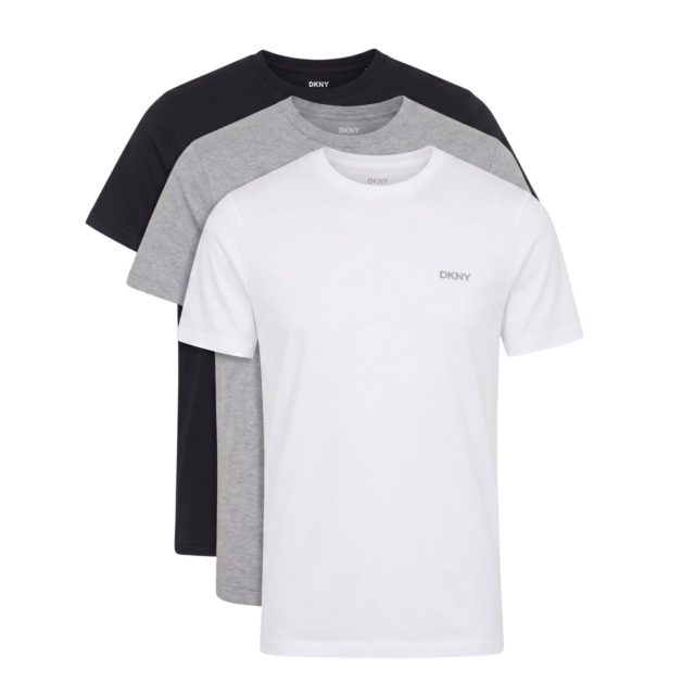 DKNY Cotton Crewneck Slim Fit T-Shirt