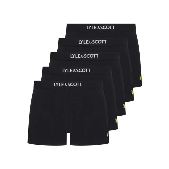 Lyle & Scott Henrick 5 Pack Cotton Comfort Stretch Trunks