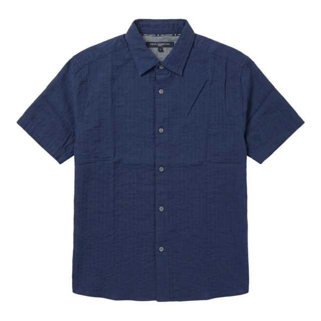 French Connection Short Sleeve Striped Casual T-Shirt