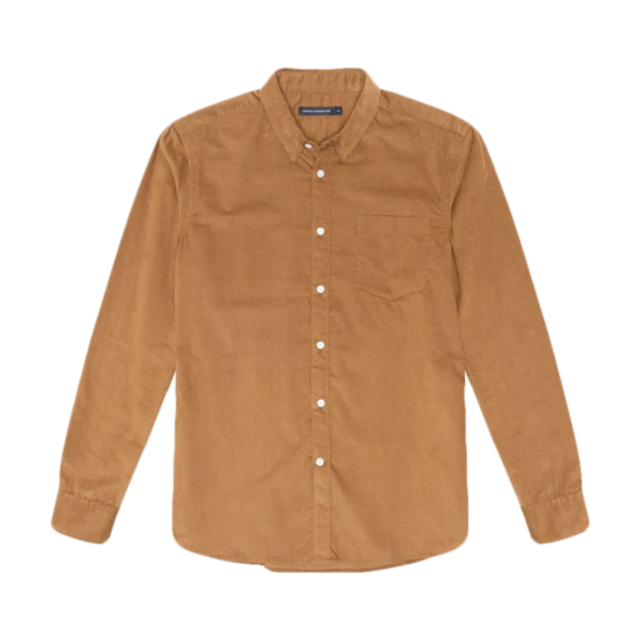French Connection Micro Cord Long Sleeve Shirt