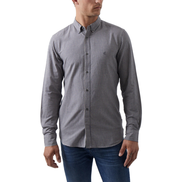 French Connection Gingham Long Sleeve Shirt