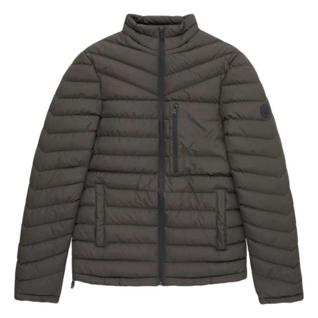 French Connection Row Funnel Neck Puffer Jacket