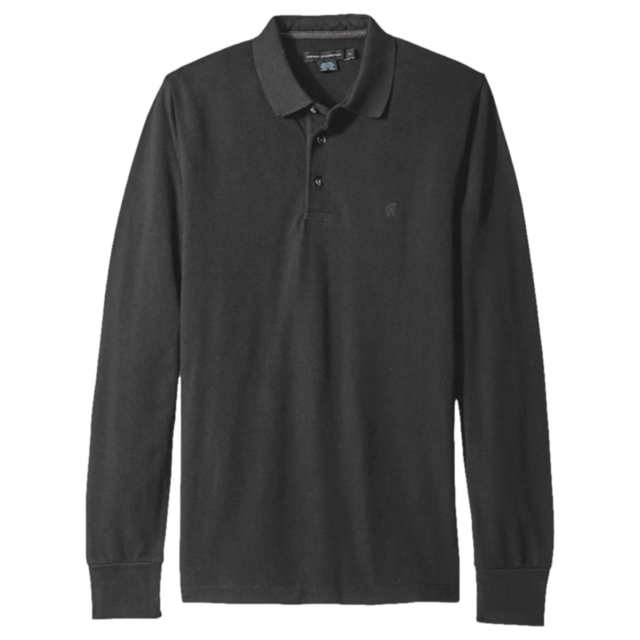 French Connection Long Sleeve Logo Polo