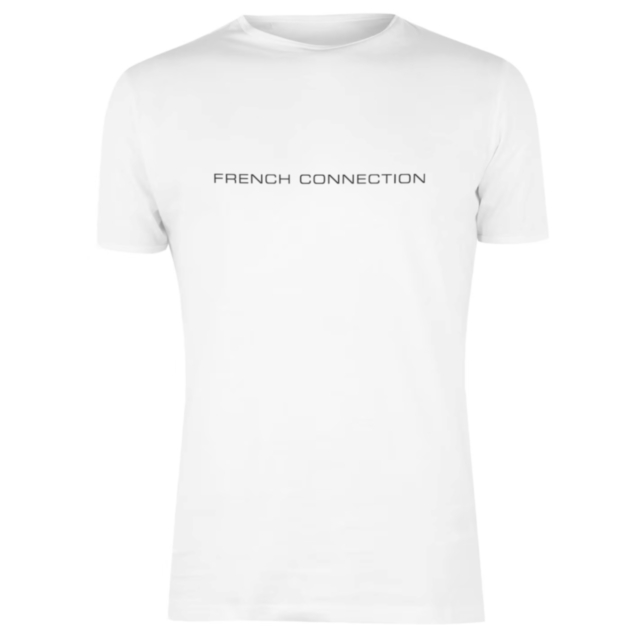 French Connection Logo Short Sleeve Tee Shirt