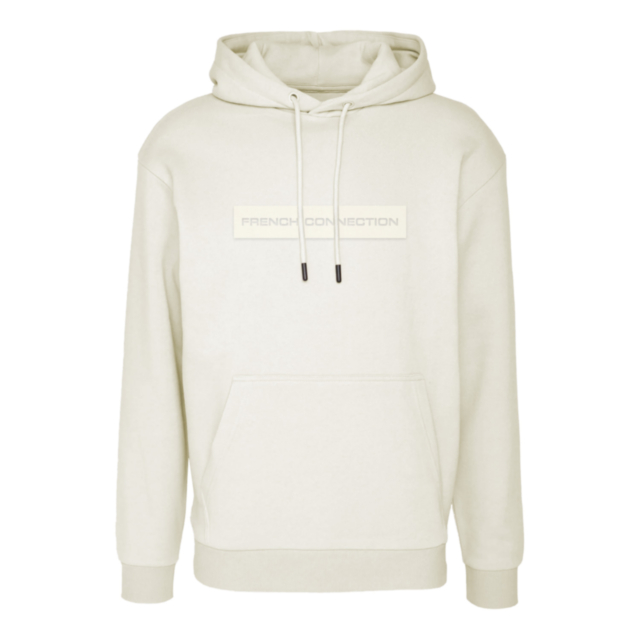 French Connection Logo Blockdown Hoodie