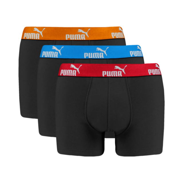 Puma 3 Pack Solid Boxers