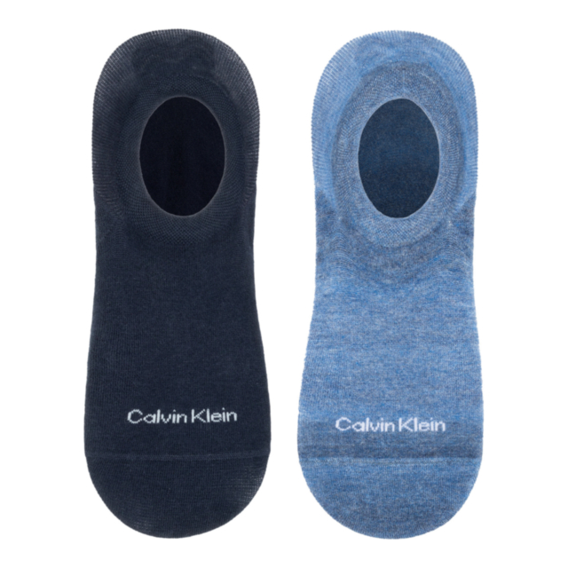 Calvin Klein MEN FOOTIE HIGH CUT SHAD 2 Pack