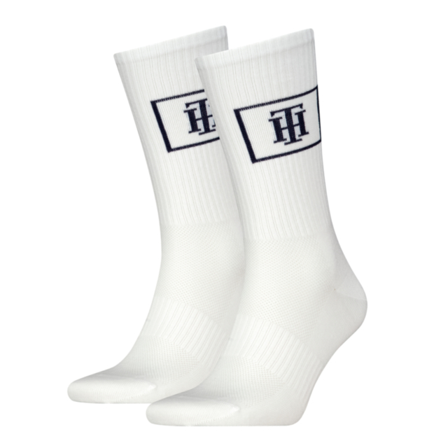 Tommy Hilfiger MEN SOCK MONOGRAM LOCKER 2 Pack