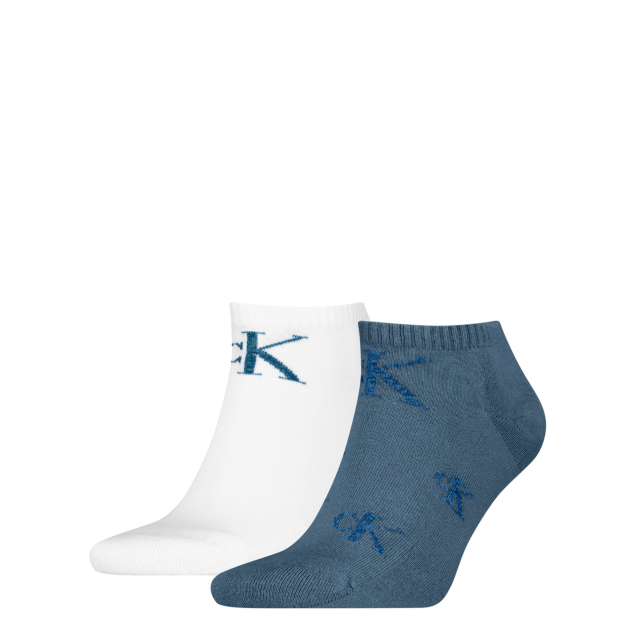 Calvin Klein Runfree Logo 2 Pack Classic Ankle Socks