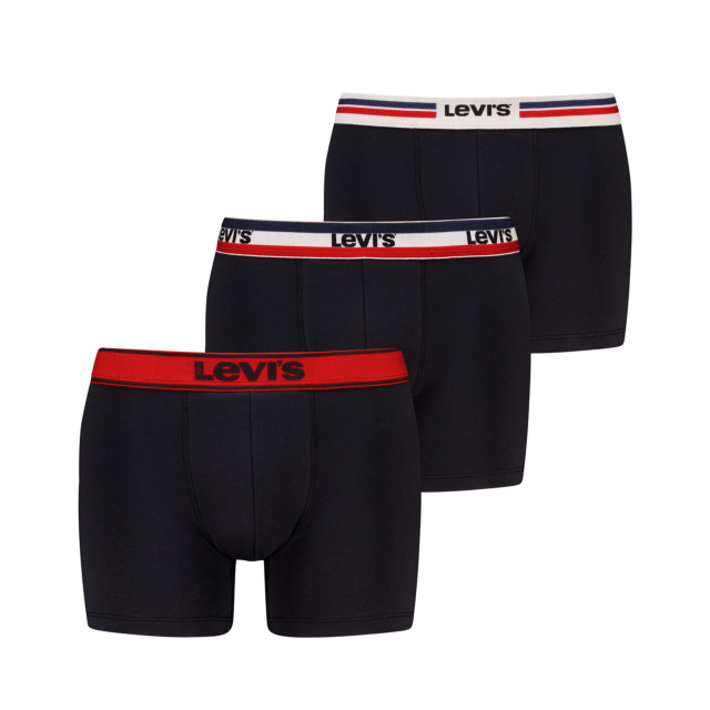 Levi's Iconic 3 Pack Premium Giftbox Boxer Brief