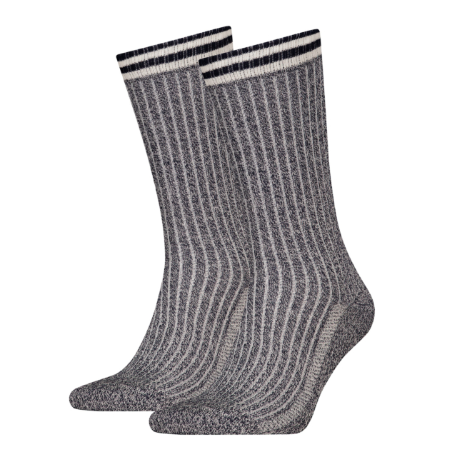 Levi's Mouline 2 Pack Regular Cut Boot Socks