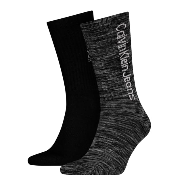 Calvin Klein Spacedye Men's Classic 2 Pack Socks
