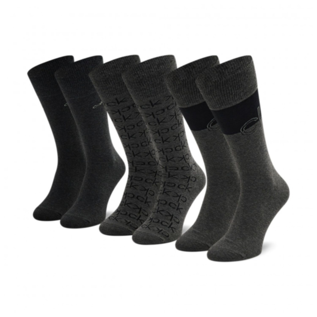 Calvin Klein 3 Pack Crew Socks Giftbox Set