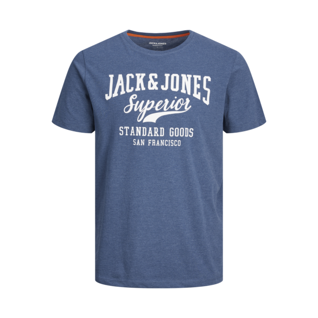Jack & Jones Logo Tee Short Sleeve O-neck 1 Col Top