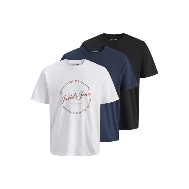 Jack & Jones Jjgrayson Tee Ss Crew Neck 3pk Mp