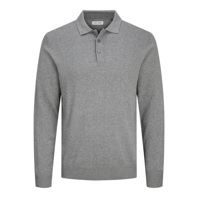Jack & Jones Fred Knit Long Sleeve Polo Shirt