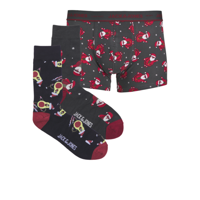 Jack & Jones Merry X-mas Underwear & Socks Giftbox