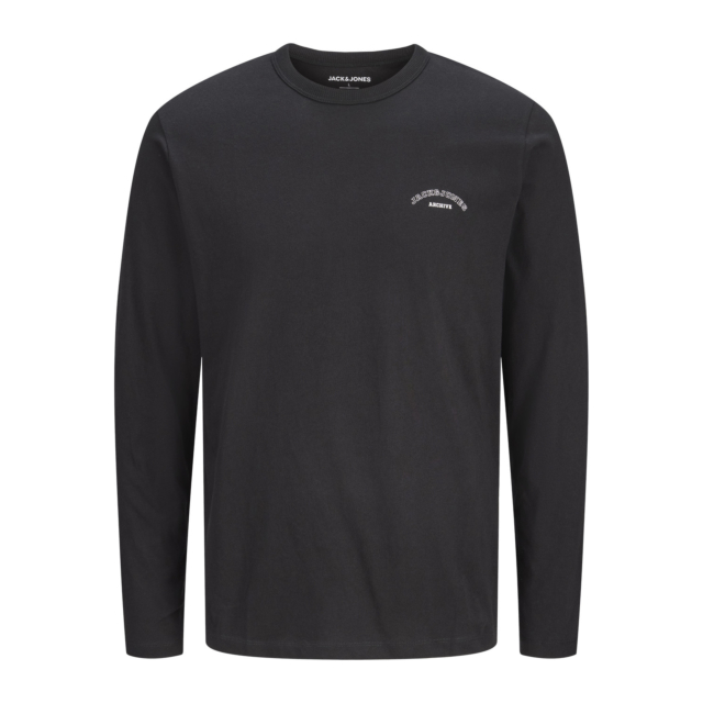 Jack & Jones Jjcollege Logo Long Sleeve Crew Neck Tee
