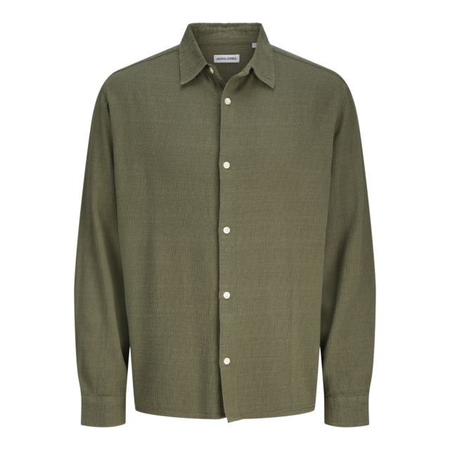 Jack & Jones Jjleo Jacquard Shirt Ls