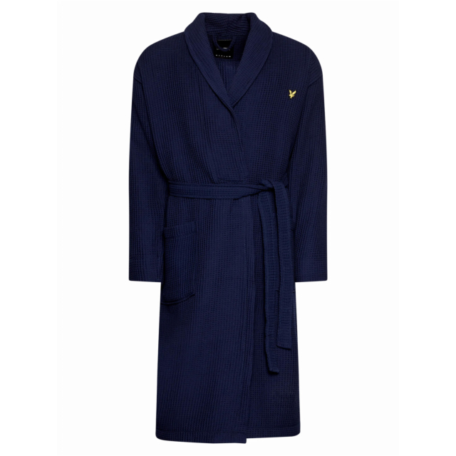 Lyle & Scott Craig Premium Cotton Waffle Bath Robe