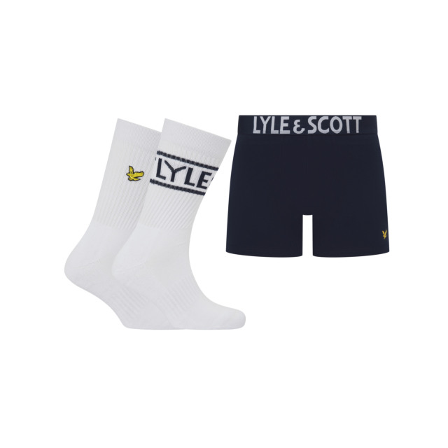 Lyle & Scott Creed Trunk & 2 Pack Sport Sock Set