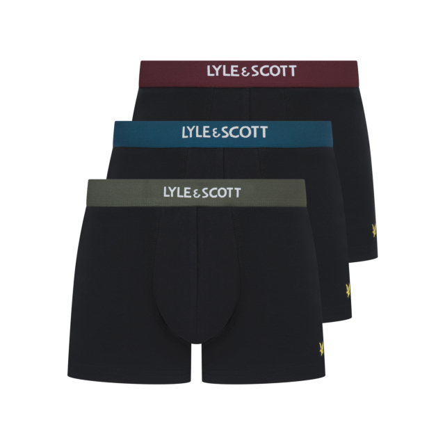 Lyle & Scott Devon Comfort Fit 3 Pack Boxers