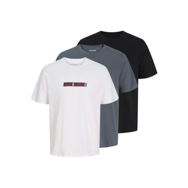 Jack & Jones Jjmunk Tee Ss Crew Neck 3pk Mp