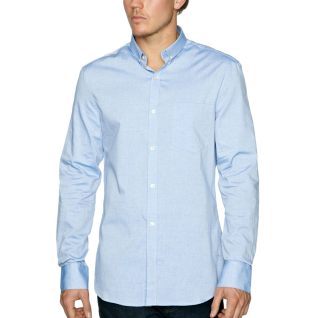 French Connection Chambray Shirt (Blue)
