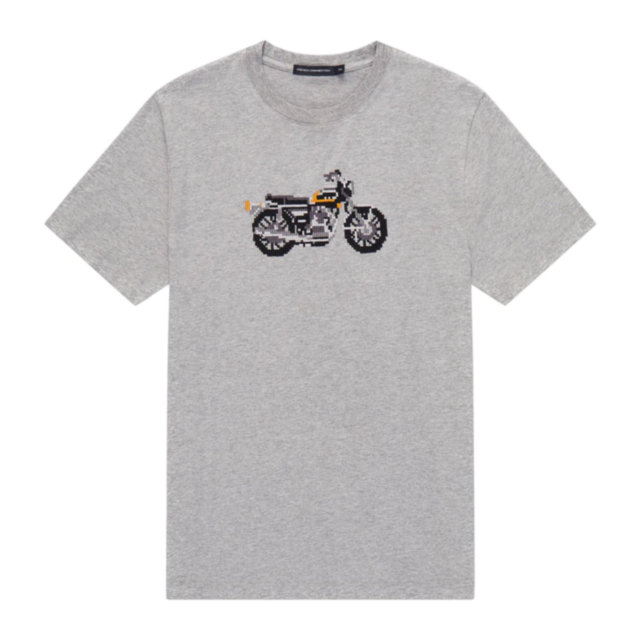 French Connection Motorbike Pixel T-shirt