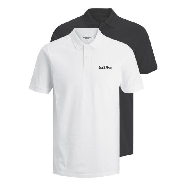 Jack & Jones Wan 2 Pack Short Sleeve Polo