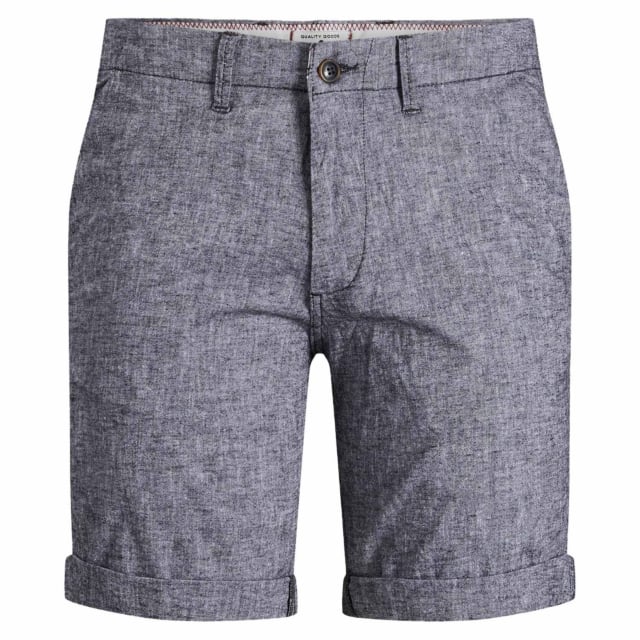 Jack & Jones Chino Linen Shorts With Belt