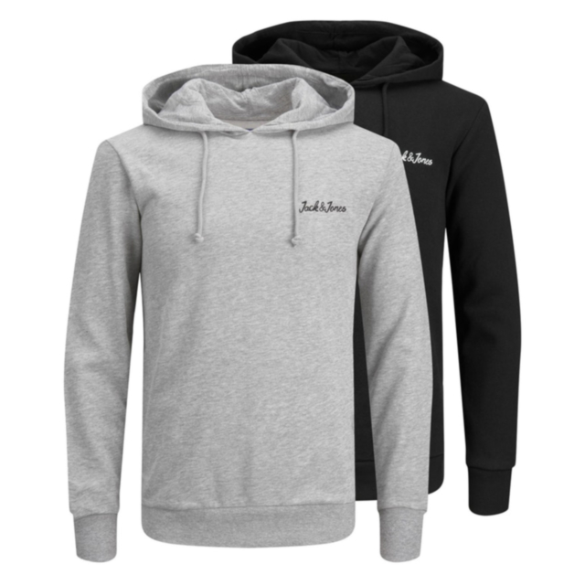 Jack & Jones Wan 2 Pack Fleece Hoodie