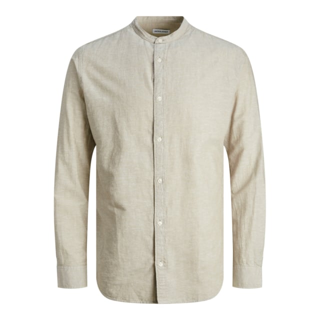 Jack & Jones Linen Blend Band Shirt