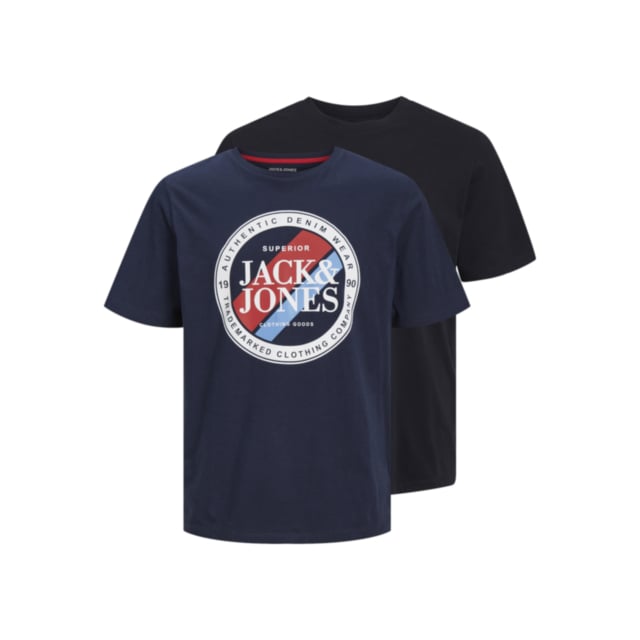 Jack & Jones Loyd & Loof T-Shirt Crew Neck 2 Pack