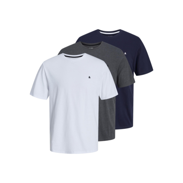 Jack & Jones Paulos T-Shirt Crew Neck 3 Pack