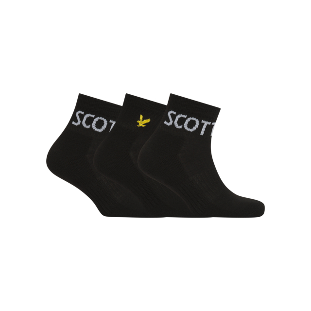 Lyle & Scott Julius Premium 3 Pack Ankle Sports Socks