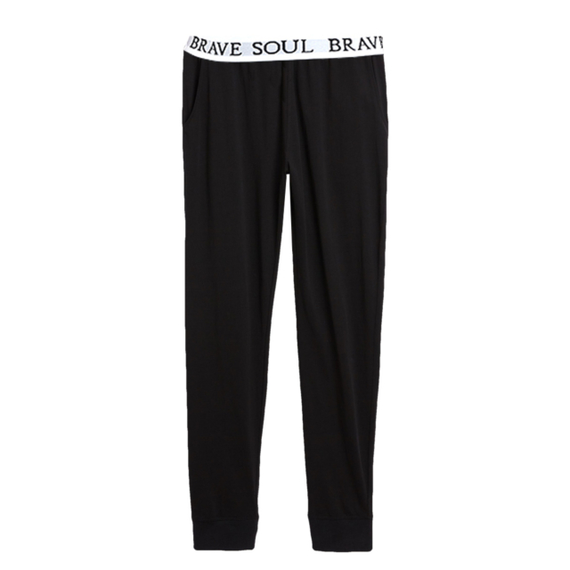 Brave Soul Kevin Logo Waistband Jeresy Lounge Pants